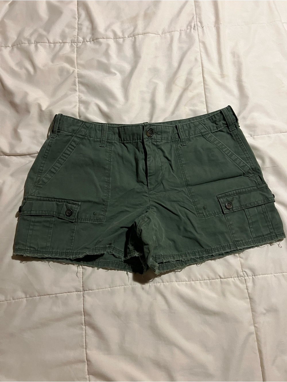 GAP Olive Green Cargo Shorts